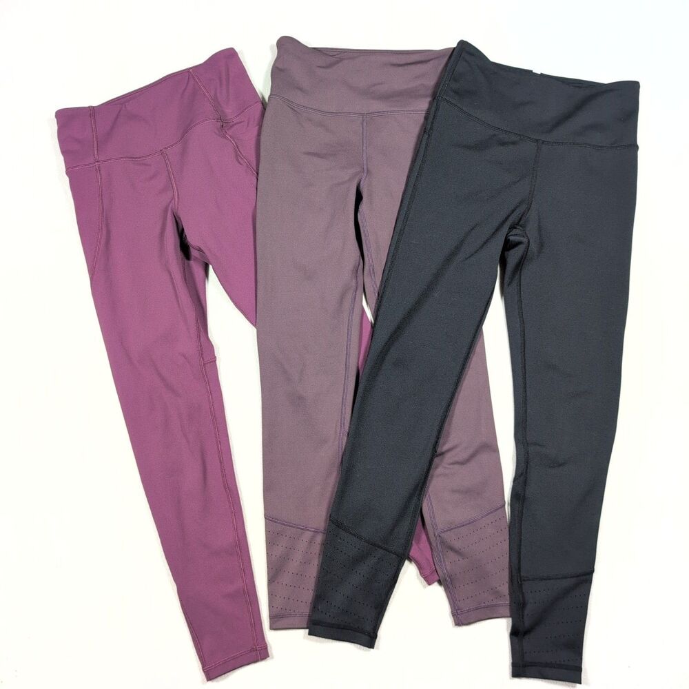Lot of 3 Lilybod Womens Leggings Ankle Size XS Activewear Athleisure Athletic